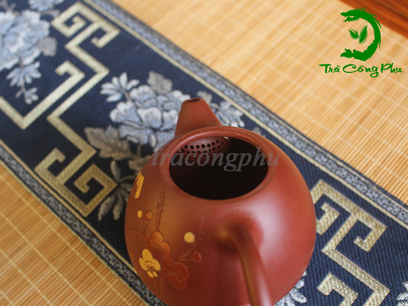 Ấm Tử Sa Nghi Hưng Long Đán Mai Hoa ATS1130